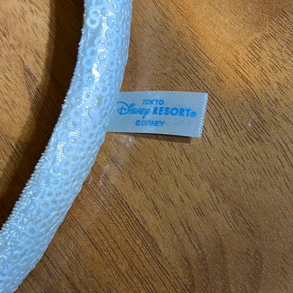 NWOT Tokyo Disney Embroidered Heart Sequin Mickey Minnie Mouse Ears Headband - Picture 6 of 15